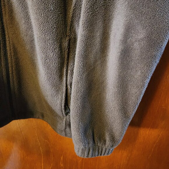 Women's Large Columbia Sportswear Brown Full Zip Fleece Jacket - Picture 5 of 10